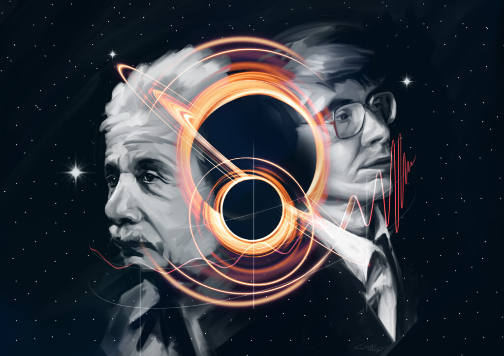 Gravitational-wave visualisation associated with GW250114