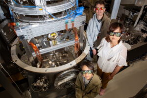 Illustration of dark matter detector concept