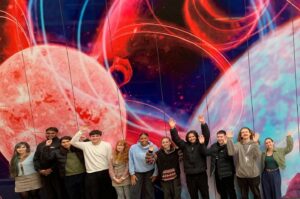 Students participating in the Indigenous Work Experience Program