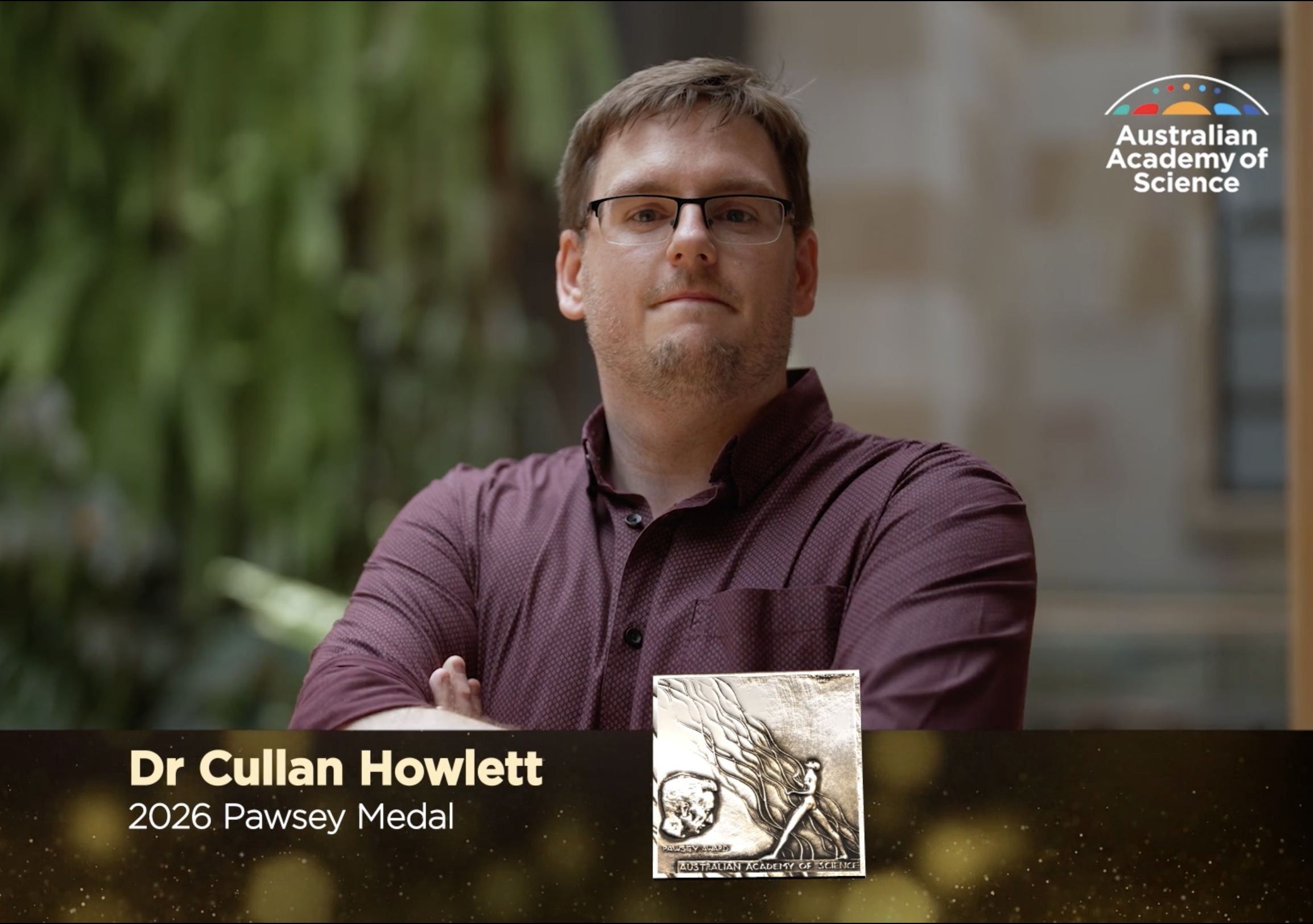 Congratulations to OzGrav’s Dr Cullan Howlett on being awarded the 2026 Pawsey Medal