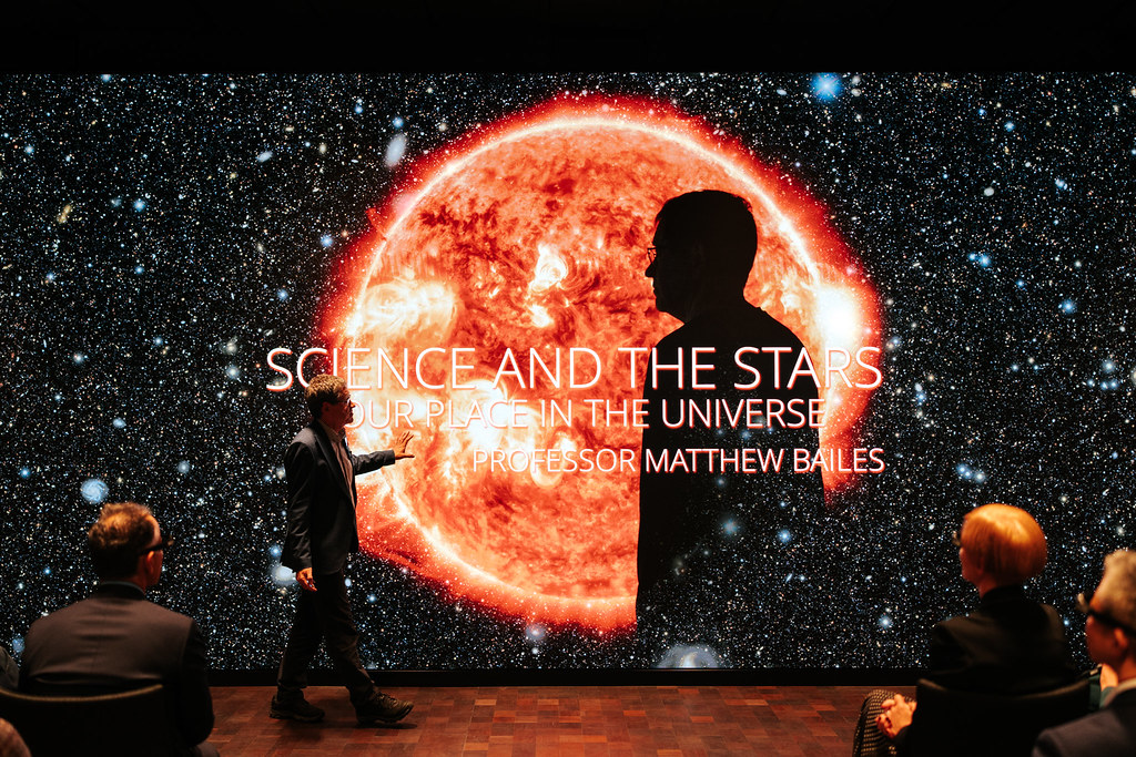 OzGrav Director Professor Matthew Bailes launches Swinburne’s Virtual Universe