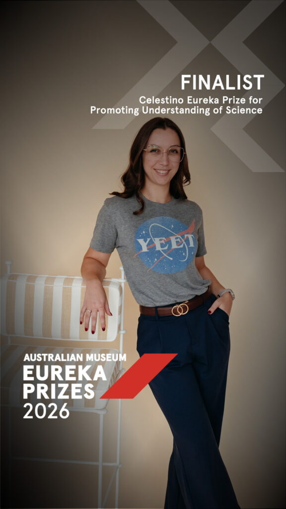 Dr Kirsten Banks, 2026 Eureka Prizes Finalist – Promoting Understanding of Science