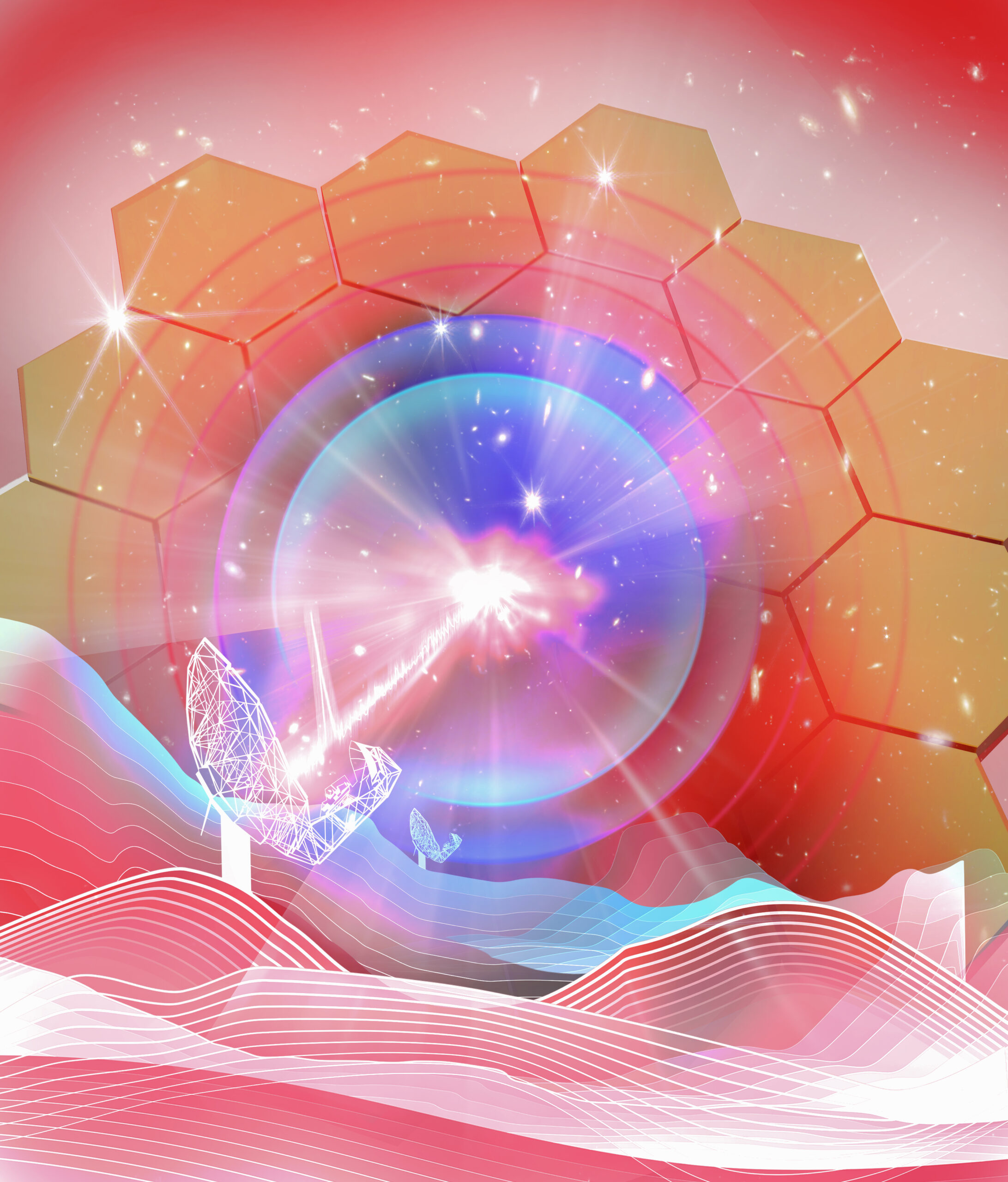 Webb Measures Distance to Farthest Fast Radio Burst, Suggesting Origin
